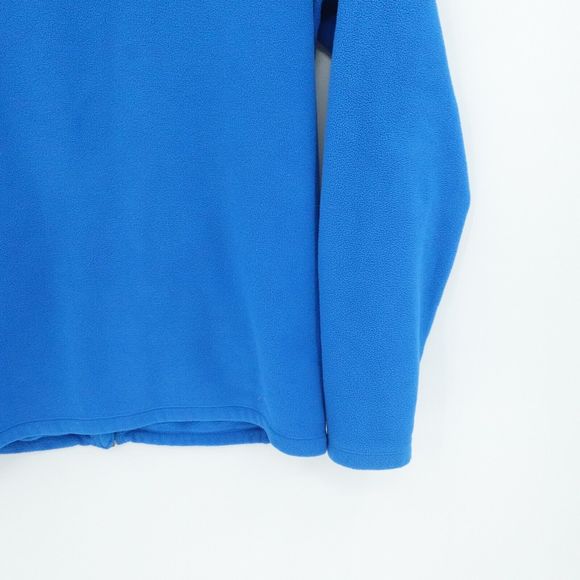 Eddie Bauer First Ascent jacket Mens Medium Blue Polartec Fleece Hiking Outdoors - Picture 16 of 16